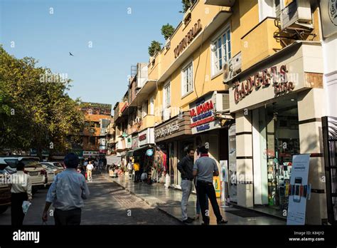 Khan market Stock Photo - Alamy