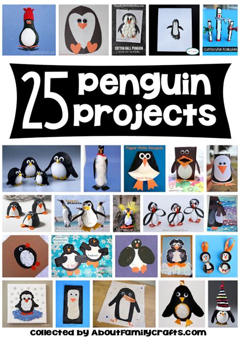 25 Penguin Projects for Kids – About Family Crafts