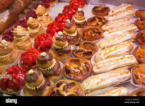 Europe France Paris French Desserts Desserts Cake Cakes French Cakes Stock Photo, Royalty Free ...