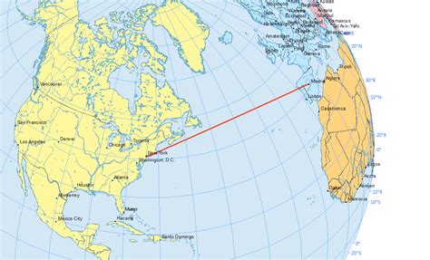 Why Are Great Circles the Shortest Flight Path? - GIS Geography