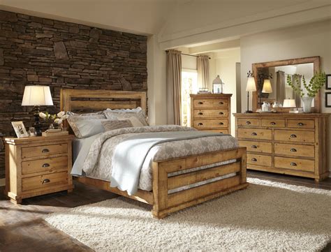 Willow Slat Bedroom Set (Distressed Pine) | Bedroom furniture sets ...