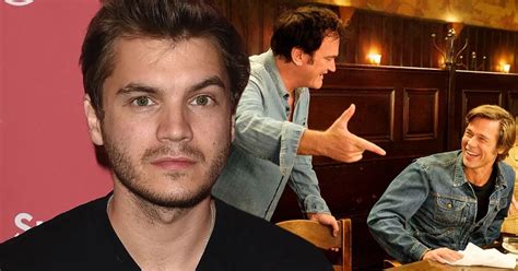 Quentin Tarantino Told Emile Hirsch 'He Was On The Wrong Path' During ...