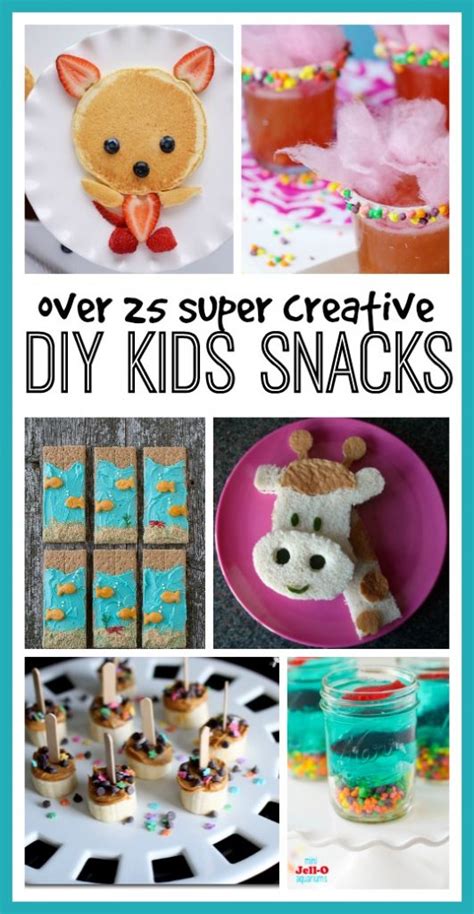 Cute DIY Kid's Snacks - Sugar Bee Crafts