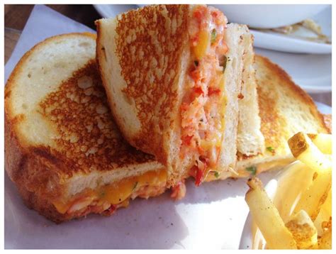 Lobster Grilled Cheese Sandwich Recipe — Dishmaps