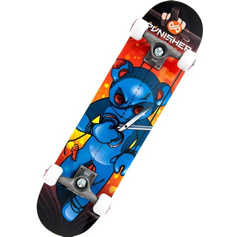 Punisher Skateboards Puppet 31.5" x 7.75" ABEC-7 Deep Conave Canadian ...