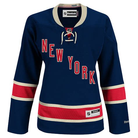 Reebok New York Rangers Women's Blue Premier Alternate Jersey