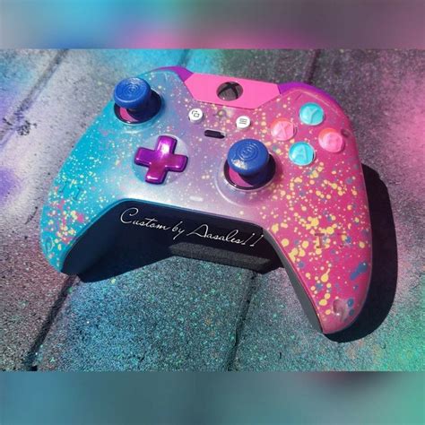 Xbox One Elite Wireless Controller Custom Sweetarts With Blue | Etsy in 2023 | Xbox one, Video ...