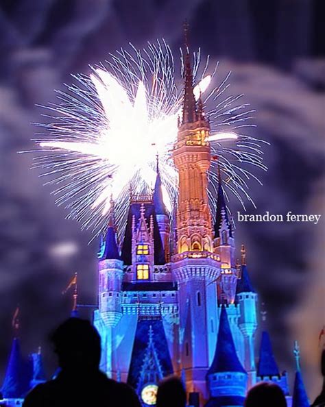 pergsolreli: walt disney world castle fireworks