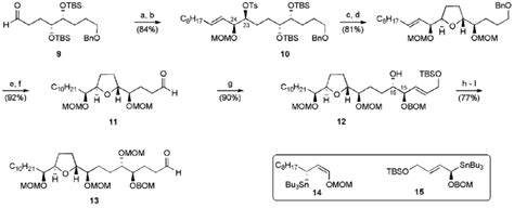 Scheme 2. Synthesis of aldehyde 13. | Download Scientific Diagram