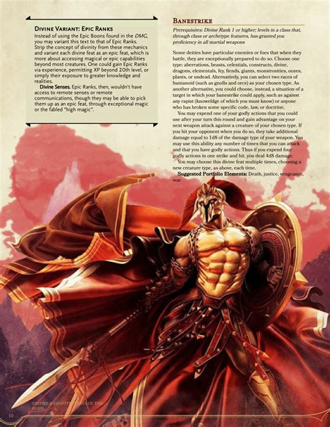 Deities & Divinity by impersonater | Dungeons and dragons homebrew, Dnd 5e homebrew, Dungeon ...