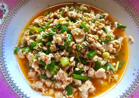 สูตร ลาบไก่ โดย Ps.amenala - Cookpad