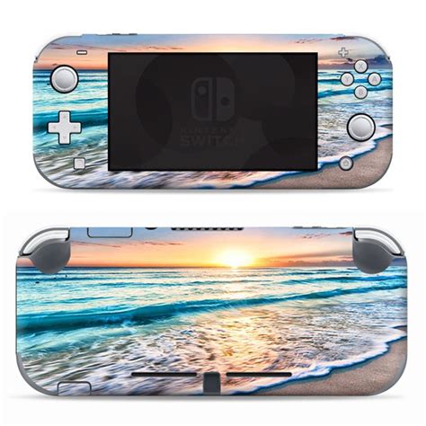 Nintendo Switch Lite Skins Decals Vinyl Wrap - decal stickers skins cover -sunset on beach ...