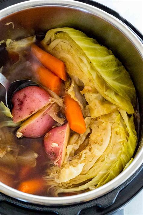 Corned Beef and Cabbage (Instant Pot) | Recipe | Corn beef and cabbage ...