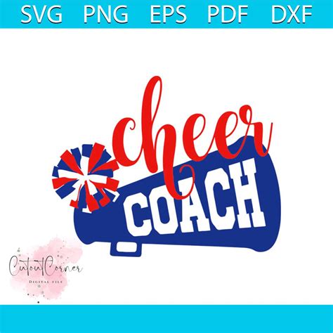 Cheer Coach Svg, Sport Svg, Cheer Svg, Sport Lovers Svg - Inspire Uplift