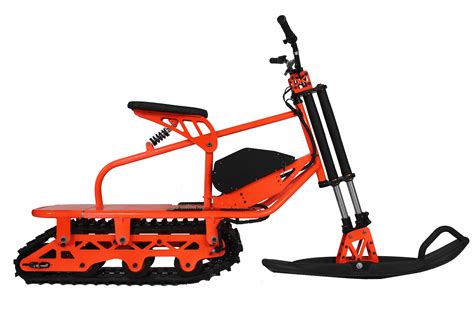 Sniejik - electric snowscooter. sniejik monotrack snowbike snowscooter snowmobile ...