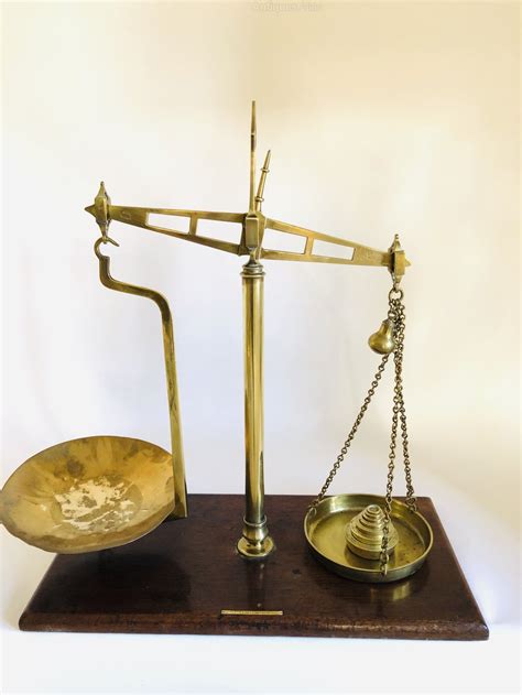 Antiques Atlas - Pair Of Antique Brass Scales