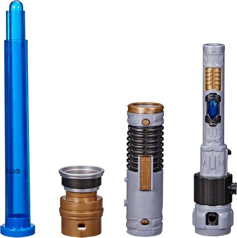 Star Wars Lightsaber Forge Obi-Wan Kenobi Electronic Extendable Blue ...