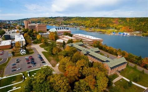 MTU Campus, fall colors - Keweenaw Report