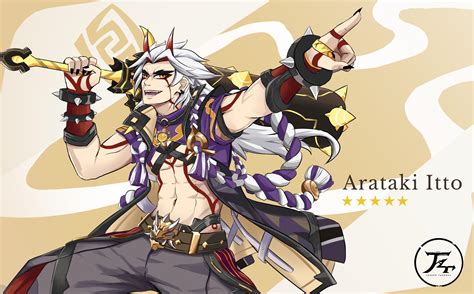 Arataki Itto [Fan Art] : r/Genshin_Impact