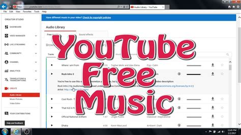 YouTube - Royalty free music from YouTube - YouTube