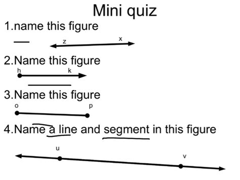 ShowMe - lines, rays, segments