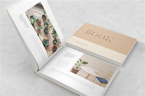 Free Landscape Book Mockup – Free Design Resources