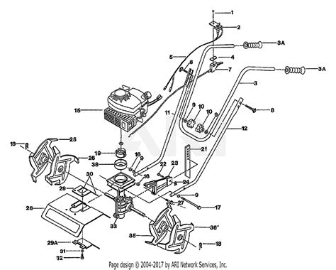 Craftsman Rear Tine Tiller Transmission Diagram - Wiring Diagram Pictures