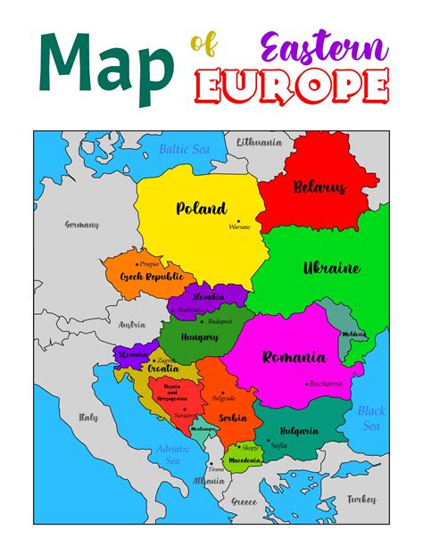6 Best Images of Printable Maps Of Eastern Europe - Eastern Europe Maps Printable, Europe Map ...