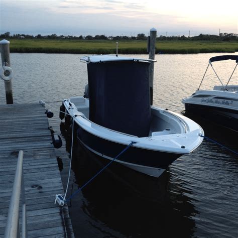 Center Console Boat Cover - 22-23ft - Sunbrella - Sportsman T-Top Covers