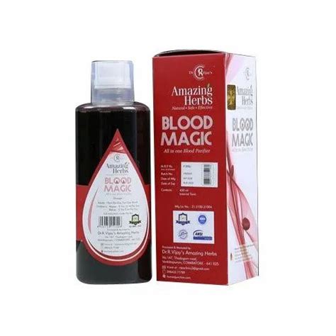 Blood Purifier Amazing Herbs Blood Magic Purifier, Packaging Size: 450 Ml, Packaging Type ...