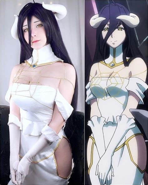 Albedo cosplay by @nikachi_tyan #Albedo #Overlord #Overlordcosplay # ...