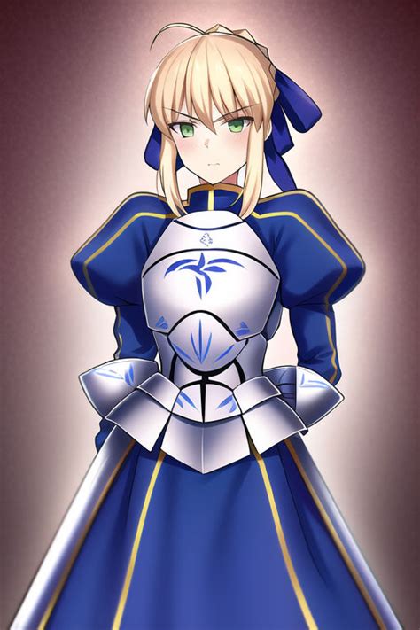 Saber Fate Fanart by MenikraArt on DeviantArt