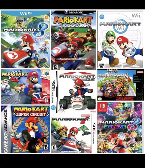 Rank these Mario kart games : r/Mario