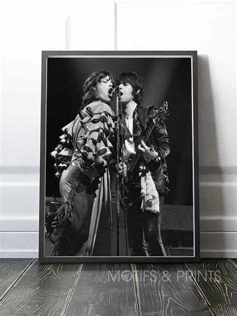 Mick Jagger and Keith Richards Print