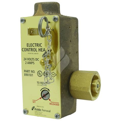 Kidde electric control heads (890181) - Fire Systems Products wholesale