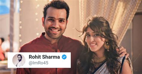 Rohit Sharma Posts An Adorable Picture On His 4th Wedding Anniversary