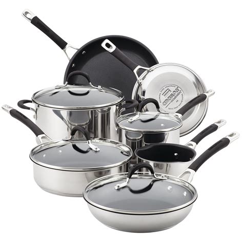 Circulon Momentum Stainless Steel Nonstick Cookware Set Best Offer ...