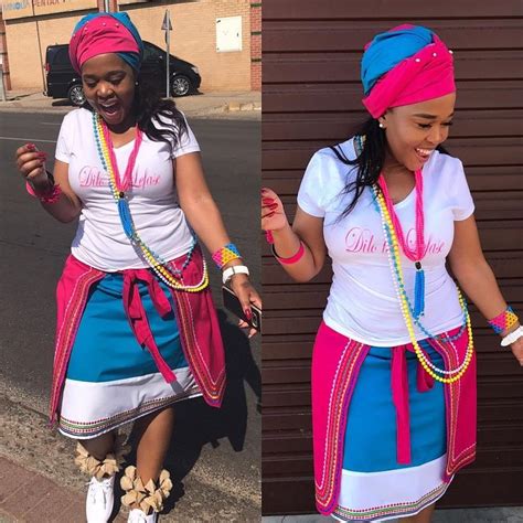 #OOTD Goes To Winnie Mashaba | Traditional african clothing, Pedi traditional attire, Sepedi ...