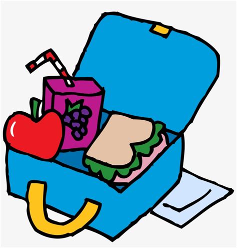 Free Sack Lunch Clipart