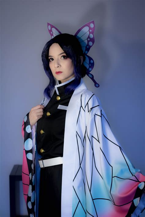 Demon Slayer Kochou Shinobu Kimono Cosplay