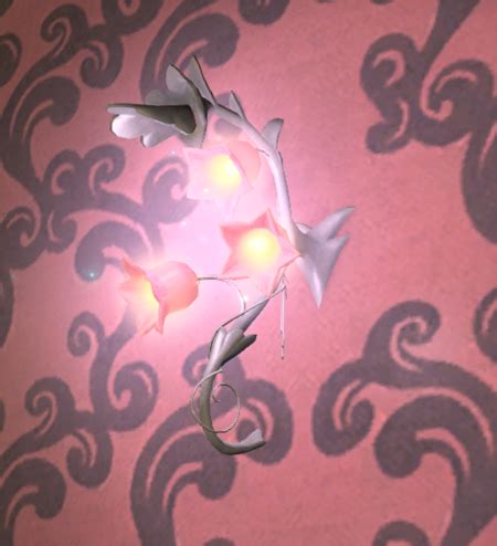 Lily Wall Lamp - Gamer Escape's Final Fantasy XIV (FFXIV, FF14) wiki