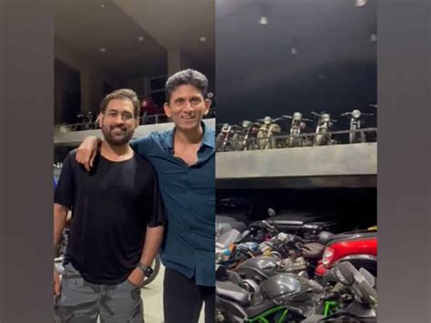 A tour of MS Dhoni's bike collection in Ranchi [Video]