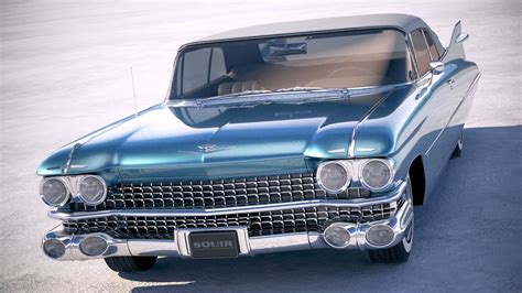 Cadillac eldorado convertible 3D model - TurboSquid 1162046