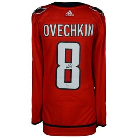 Alexander Ovechkin Signed Capitals Captain Jersey (Fanatics) | Pristine ...