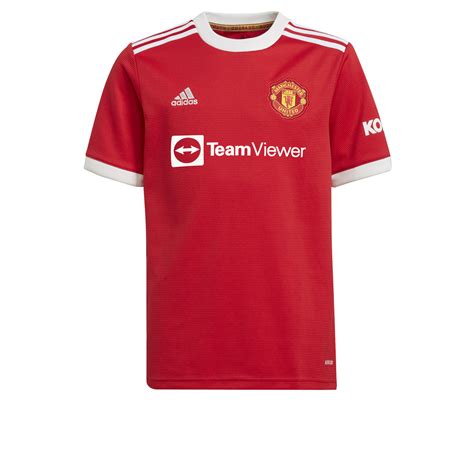 adidas Boys' Manchester United 21/22 Home Jersey - Real Red | Buy ...