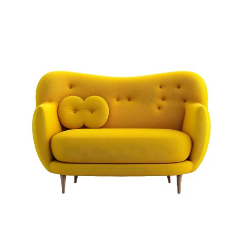 minimalist modern sofa on transparent background , 22911473 PNG