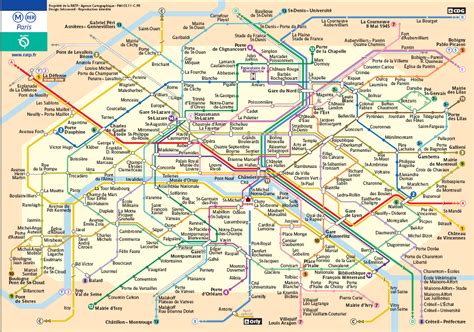 Rer Metro Map - Time Zones Map