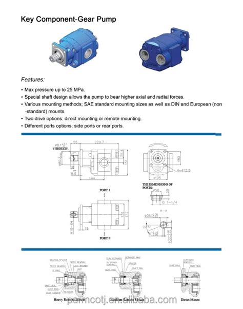 Dump truck hydraulic system for medium heavy duty and semi-trailer ...