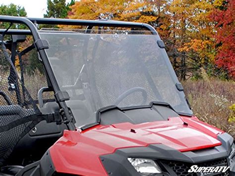 Honda Pioneer 700 Scratch Resistant Full Windshield | UTV Side by Side ...