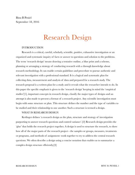 Describing Research Design - drarchanarathi WALLPAPER